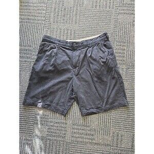 Tommy Bahama Silk Pleated Shorts Black Size‎ 36x